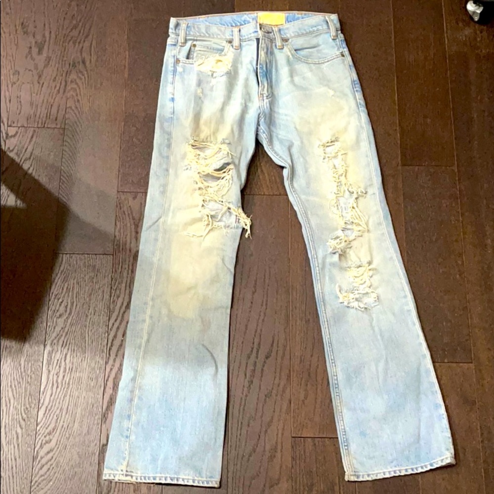 Men’s Hollister: Ripped Distressed Jeans 30X32